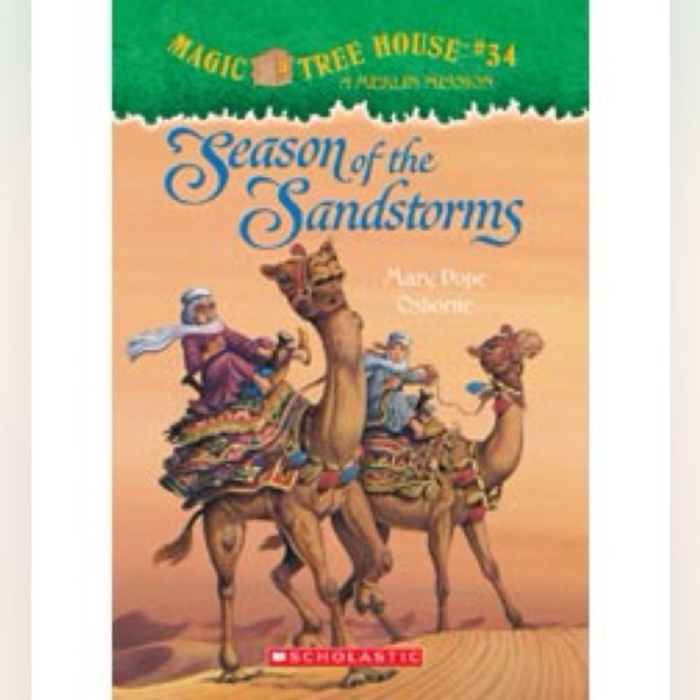 Magic Tree House Merlin Mission Season Of The Sandstorms By Mary Pope Osborne